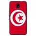 TPU1ROBBYDRAPTUNISIE - Coque souple pour Wiko Robby avec impression Motifs drapeau de la Tunisie