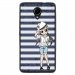 TPU1ROBBYMANGAMARINE - Coque souple pour Wiko Robby avec impression Motifs manga fille marin