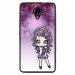 TPU1ROBBYMANGAVIOLETTA - Coque souple pour Wiko Robby avec impression Motifs manga fille violetta