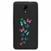 TPU1ROBBYPAPILLONS - Coque souple pour Wiko Robby avec impression Motifs papillons colorés