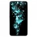 TPU1ROBBYPAPILLONSBLEUS - Coque souple pour Wiko Robby avec impression Motifs papillons bleus