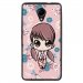 TPU1ROBBYPETITEFILLE - Coque souple pour Wiko Robby avec impression Motifs petite fille manga