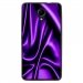 TPU1ROBBYSOIEMAUVE - Coque souple pour Wiko Robby avec impression Motifs soie drapée mauve