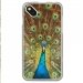 TPU1SUNNYPAON - Coque souple pour Wiko Sunny avec impression Motifs paon qui fait la roue