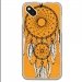 TPU1SUNNYREVEORANGE - Coque souple pour Wiko Sunny avec impression Motifs attrape rêve sur fond orange