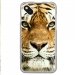 TPU1SUNNYTIGRE - Coque souple pour Wiko Sunny avec impression Motifs tête de tigre