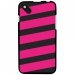 TPU1SUNSET2BANDESFUSHIAS - Coque Souple en gel pour Wiko Sunset 2 avec impression Motifs bandes fushias