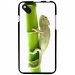 TPU1SUNSET2CAMELEON - Coque souple pour Wiko Sunset 2 avec impression Motifs caméleon sur un bamboo