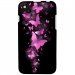 TPU1SUNSET2PAPILLONSFUSHIAS - Coque Souple en gel pour Wiko Sunset 2 avec impression Motifs papillons fushias