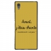 TPU1XA1ULTRACHIANTEOR - Coque souple pour Sony Xperia XA1 Ultra avec impression Motifs Avant, j'étais chiante or