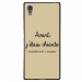 TPU1XA1ULTRACHIANTETAUPE - Coque souple pour Sony Xperia XA1 Ultra avec impression Motifs Avant, j'étais chiante taupe