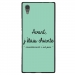 TPU1XA1ULTRACHIANTETURQUOISE - Coque souple pour Sony Xperia XA1 Ultra avec impression Motifs Avant, j'étais chiante turquoise