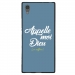 TPU1XA1ULTRADIEUBLEU - Coque souple pour Sony Xperia XA1 Ultra avec impression Motifs Appelle moi Dieu bleu