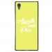 TPU1XA1ULTRADIEUJAUNE - Coque souple pour Sony Xperia XA1 Ultra avec impression Motifs Appelle moi Dieu jaune