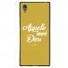 TPU1XA1ULTRADIEUOR - Coque souple pour Sony Xperia XA1 Ultra avec impression Motifs Appelle moi Dieu or
