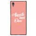 TPU1XA1ULTRADIEUROSE - Coque souple pour Sony Xperia XA1 Ultra avec impression Motifs Appelle moi Dieu rose