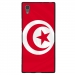 TPU1XA1ULTRADRAPTUNISIE - Coque souple pour Sony Xperia XA1 Ultra avec impression Motifs drapeau de la Tunisie