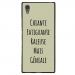 TPU1XA1ULTRAGENIALEVERT - Coque souple pour Sony Xperia XA1 Ultra avec impression Motifs Chiante mais Géniale vert