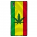 TPU1XA1ULTRARASTA - Coque souple pour Sony Xperia XA1 Ultra avec impression Motifs rasta