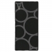 TPU1XA1ULTRARONDSGRIS - Coque souple pour Sony Xperia XA1 Ultra avec impression Motifs ronds gris