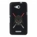 TPU1XPE4GDARKVA - Coque souple pour Sony Xperia E4g avec impression Motifs Dark et sabres lasers