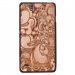 TPU1XPERIAC4ARABESQUEBRONZE - Coque Souple en gel pour Sony Xperia C4 avec impression Motifs arabesque bronze