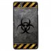 TPU1XPERIAC4RADIOACTIF - Coque Souple en gel pour Sony Xperia C4 avec impression Motifs radioactif