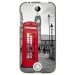 TPU1Z320CABINEUK - Coque souple pour Acer Liquid Z320 avec impression Motifs cabine téléphonique UK rouge