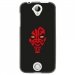 TPU1Z320DARKROUGE - Coque souple pour Acer Liquid Z320 avec impression Motifs Dark rouge