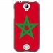TPU1Z320DRAPMAROC - Coque souple pour Acer Liquid Z320 avec impression Motifs drapeau du Maroc