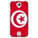 TPU1Z320DRAPTUNISIE - Coque souple pour Acer Liquid Z320 avec impression Motifs drapeau de la Tunisie