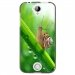 TPU1Z320ESCARGOT - Coque souple pour Acer Liquid Z320 avec impression Motifs escargot sur une tige