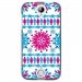 TPU1Z320GUY04 - Coque souple pour Acer Liquid Z320 avec impression Motifs ronds en forme de bonhommes 4