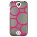 TPU1Z320RONDSFUSHIAS - Coque souple pour Acer Liquid Z320 avec impression Motifs ronds fushias