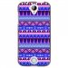 TPU1Z330AZTEQUEBLEUVIO - Coque souple pour Acer Liquid Z330 avec impression Motifs aztèque bleu et violet
