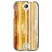 TPU1Z330BANDESVINT1 - Coque souple pour Acer Liquid Z330 avec impression Motifs bandes effets vintages 1