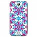 TPU1Z330GUY03 - Coque souple pour Acer Liquid Z330 avec impression Motifs ronds en forme de bonhommes 3