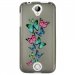 TPU1Z330PAPILLONS - Coque souple pour Acer Liquid Z330 avec impression Motifs papillons colorés