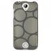 TPU1Z330RONDSGRIS - Coque souple pour Acer Liquid Z330 avec impression Motifs ronds gris