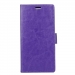 WALLET-NOKIA6VIOLET - Etui Nokia 6 type portefeuille violet avec logements cartes