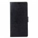 WALLET-P8LITE2017NOIR - Etui Huawei P8-Lite 2017 rabat latéral noir logements cartes fonction stand