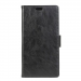 WALLET-REDMI5PLUS - Etui Redmi-5 PLUS noir avec rabat latéral et logements cartes
