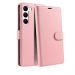 WALLET-S23ROSE - Etui Galaxy-S23 logements carte fonction stand coloris rose