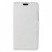 WALLET-SUNNY2BLANC - Etui Wiko Sunny-2 rabat latéral blanc type portefeuille avec logements cartes