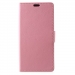 WALLET-SUNNY2PLUSROSE - Etui Wiko Sunny-2-PLUS rabat latéral rose type portefeuille avec logements cartes