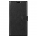 WALLET-XA1PLUSNOIR - Etui Xperia XA1-PLUS rabat latéral noir logements cartes fonction stand