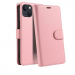 WALLETIP13MINIROSE - Etui portefeuille iPhone 13-Mini coloris ROSE rabat latéral articulé fonction stand