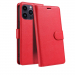 WALLETIP14PROROUGE - Etui portefeuille iPhone 14 PRO coloris ROUGE rabat latéral articulé fonction stand