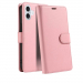 WALLETIP16PLUSROSE - Etui portefeuille iPhone 16 PLUS coloris ROSE rabat latéral articulé fonction stand