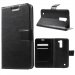 WALLETLGK10NOIR - Etui type portefeuille noir LG K10 rabat latéral fonction stand